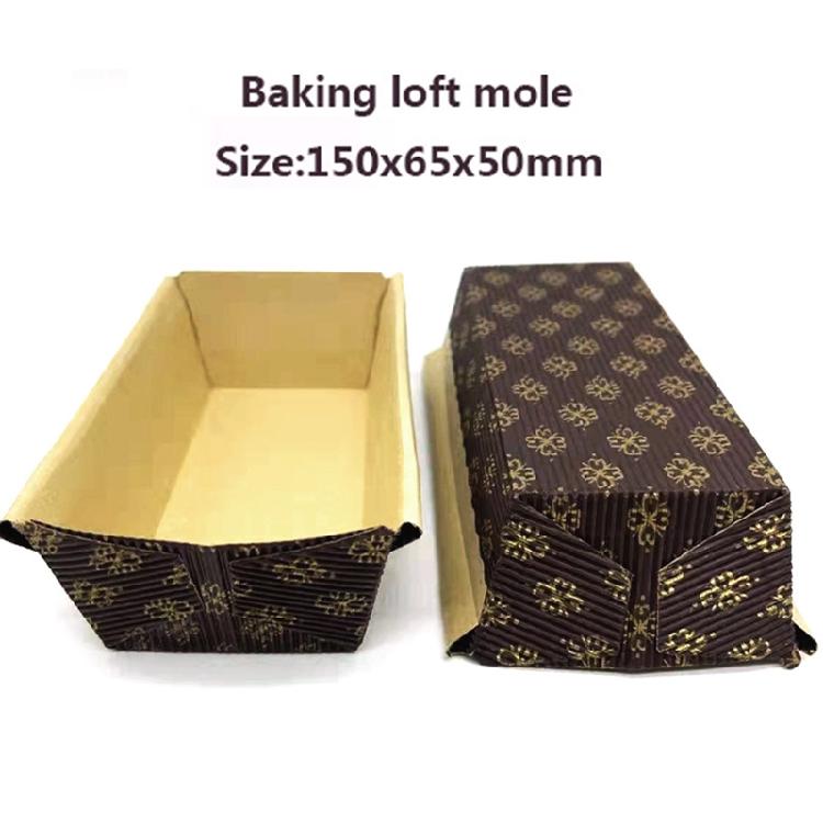 Toast Cake Pan Paper Loaf Bread Pans DIY Baking Papers Greaseproof Cake Trays