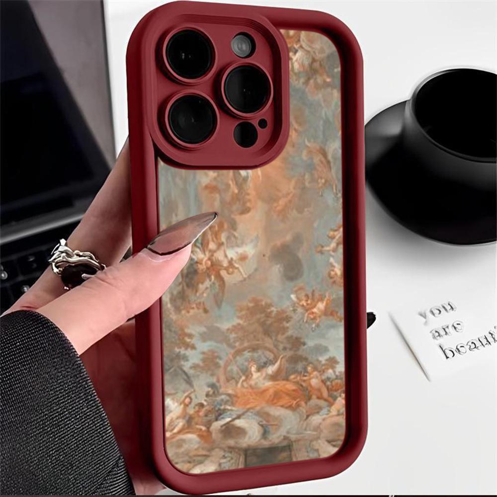 Angel Eye Soft TPU Phone Case for  Samsung A04 A05 A10 A30 A50 A13 A23 A53 A14 A24 A34 A54 A15 A25 A35 A55 S20 S23 FE S24 Ultra Ae51 Angel art design