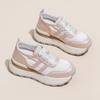 8Cm small inner height increase women's new summer satin breathable platform casual shoes