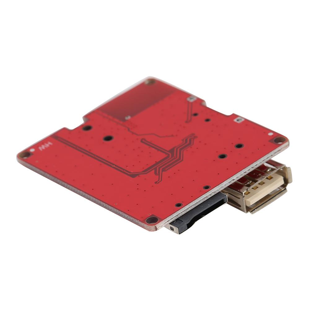 Bluetooth-compatible Audio Receiver Board W/USB TF Card Slot DIY Modified MP3 Module WAV+APE+FLAC+MP3 Lossless Decoding