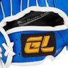 LEZAX Youth to Upper Elementary Soft Baseball GUTS Throw Blue (Lezax) (Middle School) Glove, LEAGUE, Right-Handed (Left-Handed), 10.5 Inch, GLBM-5763,