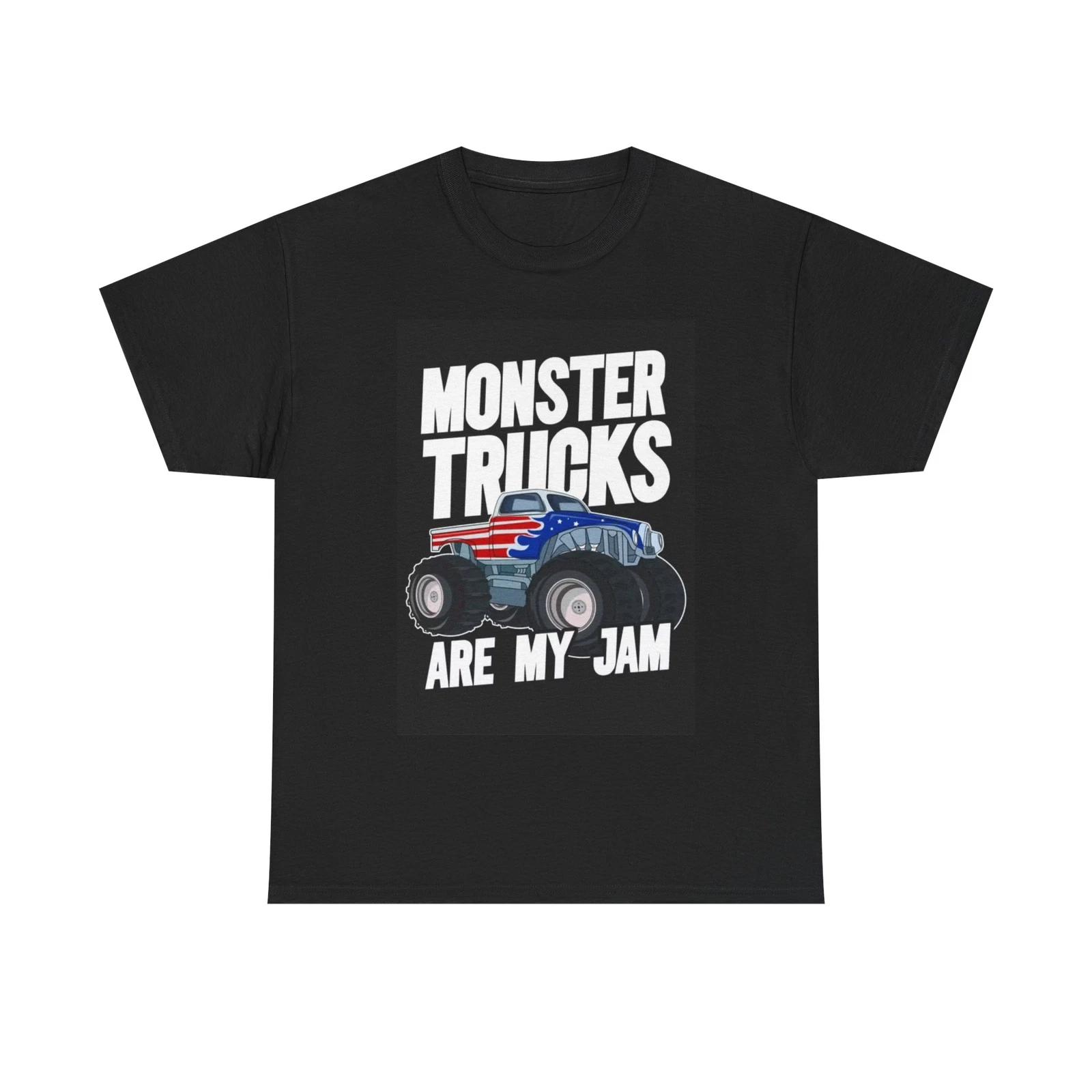 Men s and Women s T-shirts Monster Jam M