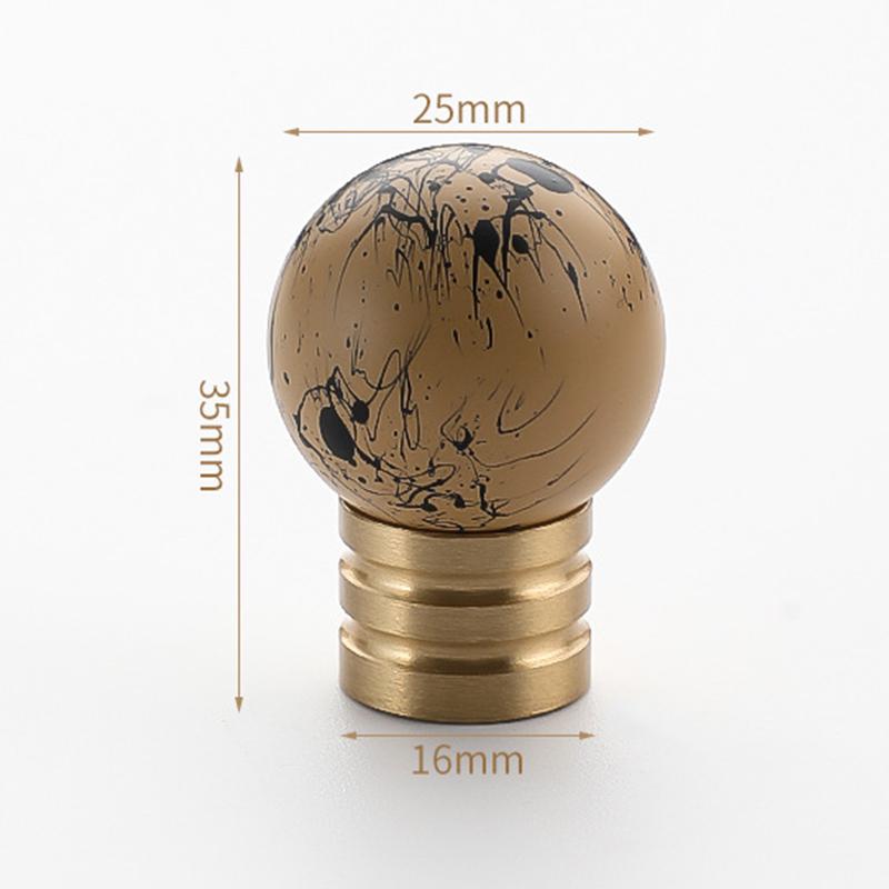 1pc Handles Drawer Cabinet Furniture Kitchen Handles for Cabinet Knob Door Drawer Furniture Kitchen Knob Brass Pattern Single