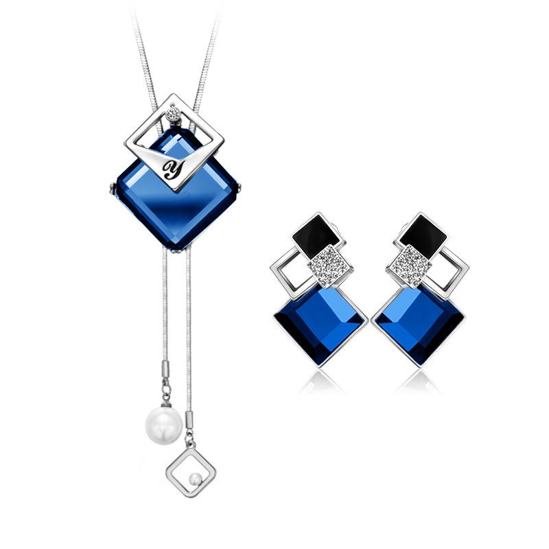 2021 Nowy damski uniwersalny wysokiej klasy dekoracyjny naszyjnik sweterkowy wisiorek