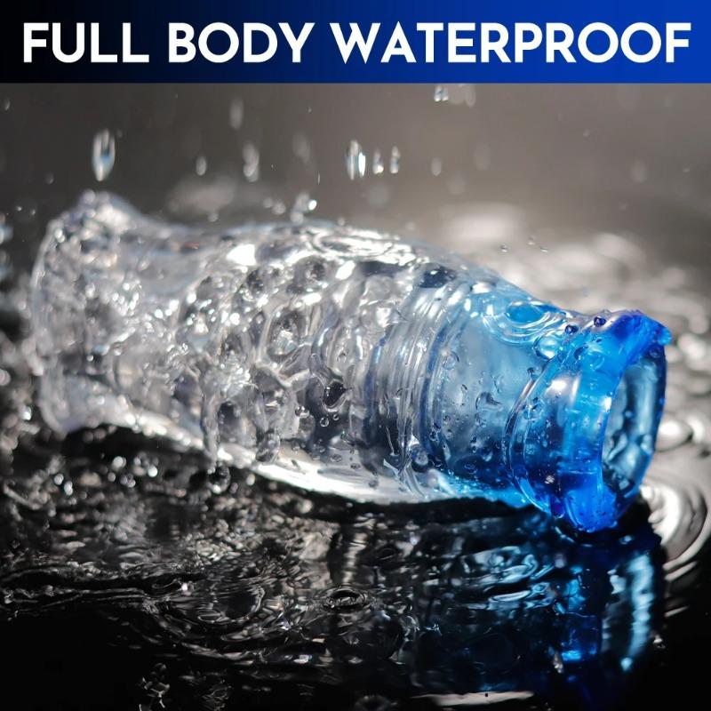 Double-Ended Male Masturbator Cup Realistic Vagina Pocket Pussy Design for Penis Endurance Training (Adult 18+ Vacuum Sex Toy)