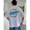 Off To Paradise It'S An Another Day Men T Shirts Fashion Breathable Tee Clothes Cotton Summer Loose Casual Oversized T Shirt