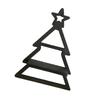 Elegant Wood Christmas Tree Storage Rack Wall Hanging Shelf for Home and Office Decors Candle Display Floating Shelves
