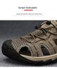 Men's 2024 Breathable Outdoor Sandals, Non-Slip Sport Beach Shoes with Hollow Design, Large Sizes Available