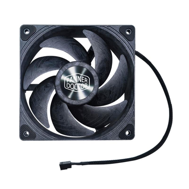 

120mm Case Fan Featuring Double Ball Bearings for Stable Airflow Quiet Operation and Energy Saving DConstruction