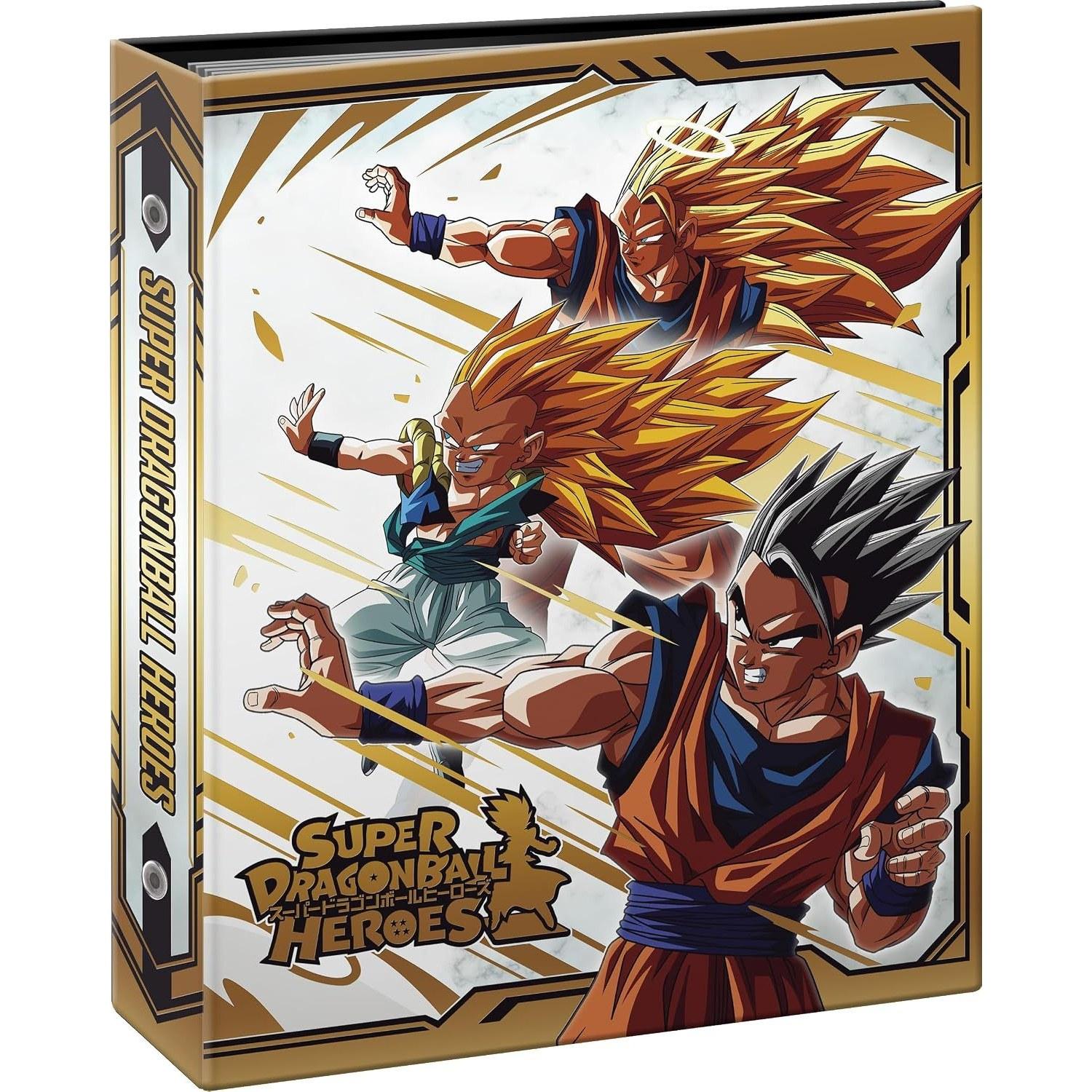 Bandai Super Dragon Ball Heroes Official 4-Pocket Binder Set - Majin Buu Arc