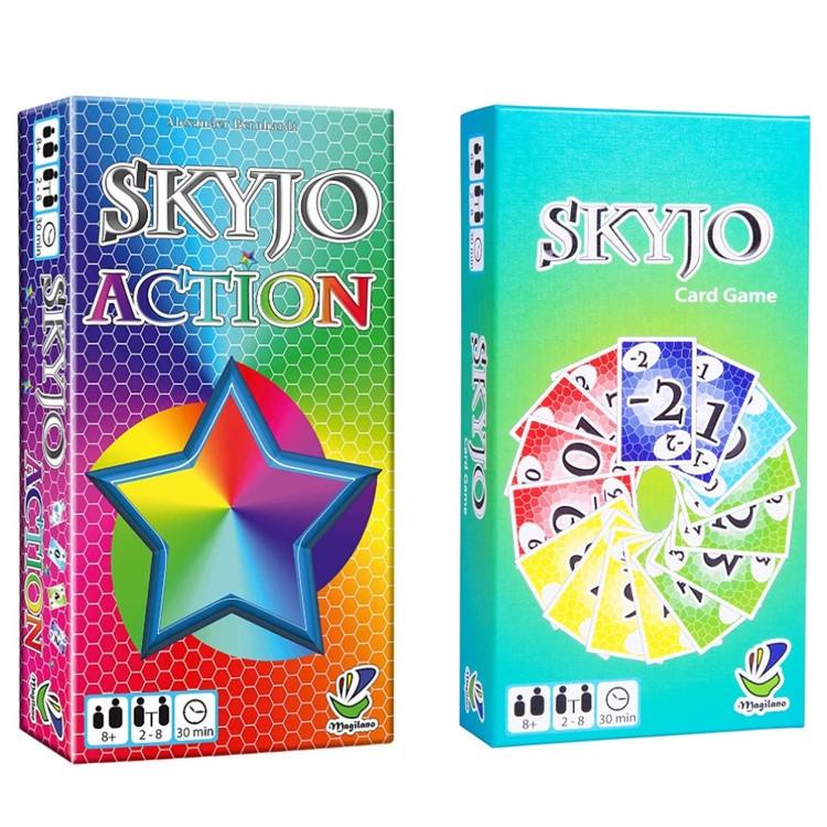 

Английский Skyjo Action: Настольная игра Sky City для семейных посиделок и досуга