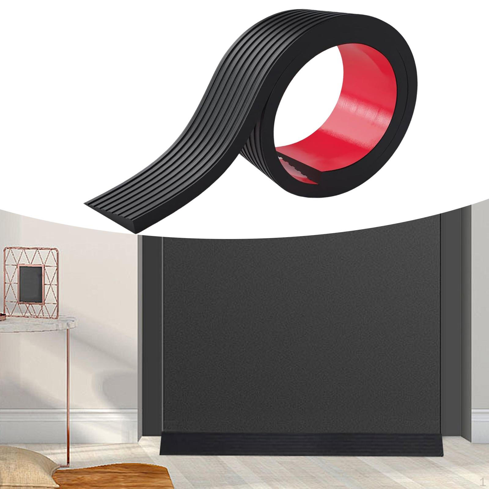 

Дверной порог Пандус Подрезаемый Компактный Удобный Простая установка Напольная плитка Не Black