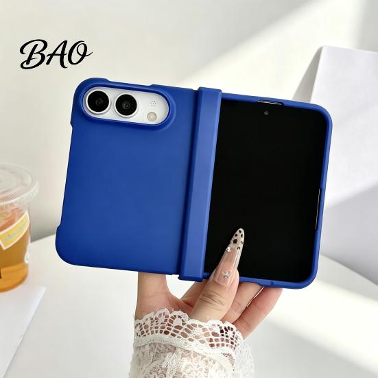Hard PC Shell for Folding Smartphone Solid Color Case IPhone 18 Fold, Full?Hinge Protective Phone Slim Fit Shock Absorption Cover, Thin Shockproof