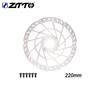 ZTTO 2.3mm Thicken MTB Road E-bike Bicycle Disc Brake Rotor Stainless Steel 140/160/180/203/220mm 6 Bolts Hub Mount Bike Parts