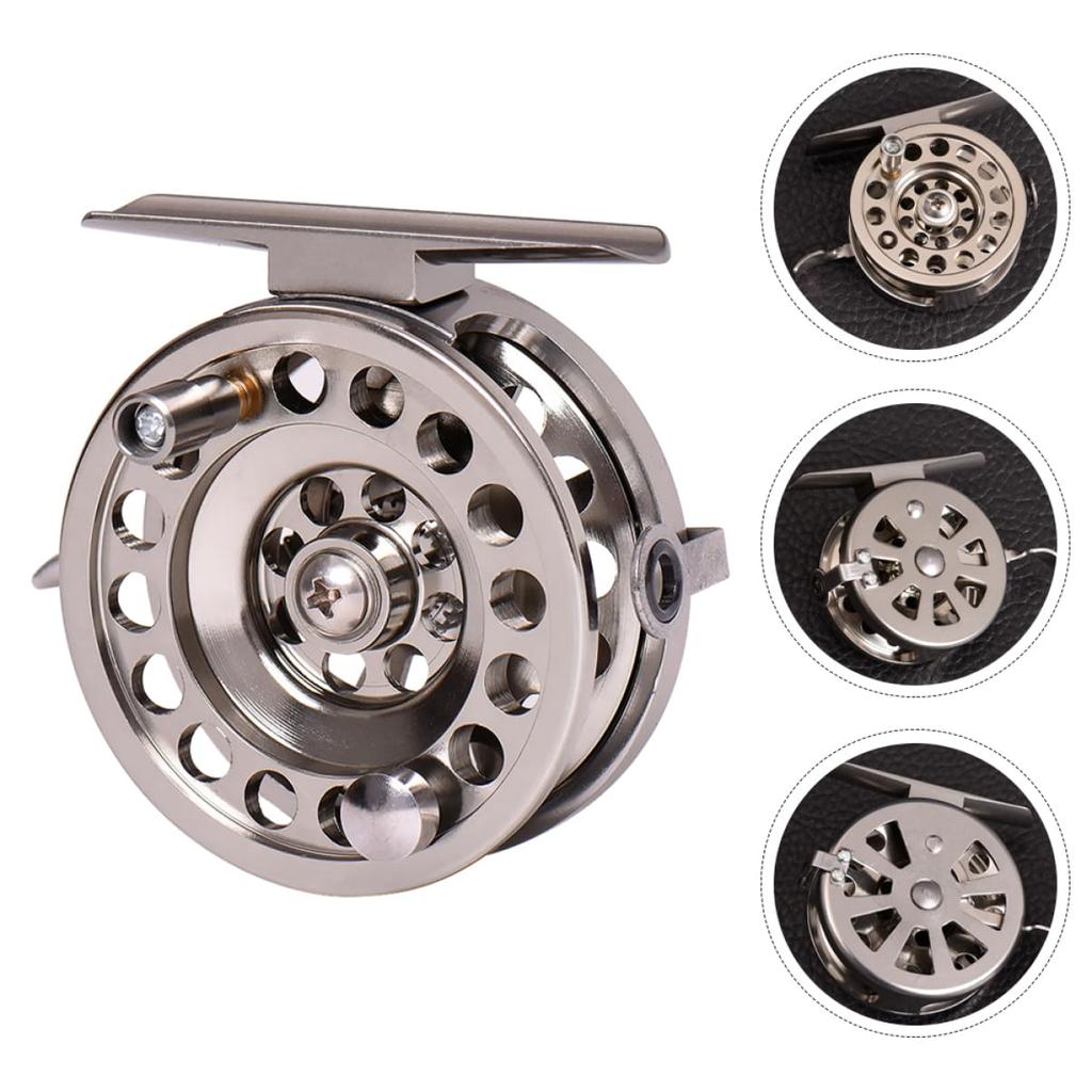 ARTSEWPLY Lightweight and Compact Aluminum Fly Fishing Reel for Saltwater Fishing