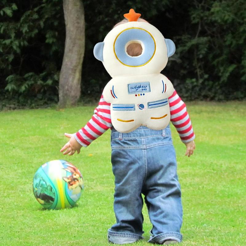Baby Fall Pillow Backpack Cute Head Pillow Pad Fall Protector Back Cushion Pillow Backpack Baby Head Protector Adjustable Pad