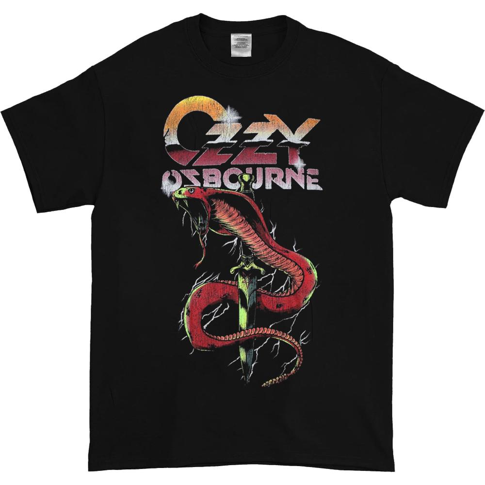 

Черная футболка унисекс Ozzy Osbourne Vintage Snake