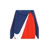 Nike Chaqueta con Capucha y Media Cremallera Big Swoosh para Hombre Ropa Exterior Azul Rojo CV9168-451