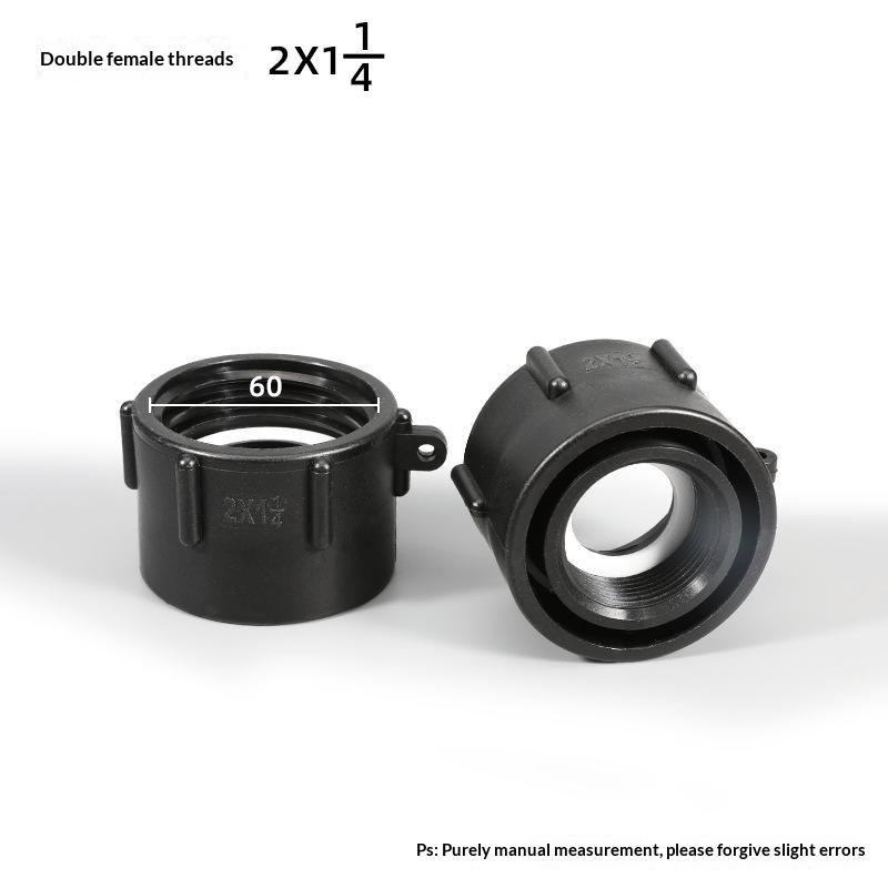 1Pcs Fine Thread 1" 1.5" 1.25"Inch To Coarse Thread S60X6 Container Tank Ibc Adapter Connector Gardening Irrigation Accessories