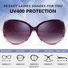FEISEDY Polarized Sunglasses with UV400 Oval Nose for and Hiking Women's Protection, Shape, Lightweight, Protection, Driving, Sports, Fishing, (B2730)