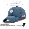 Men and Women Denim Baseball Cap Fashion Letters Embroidery Adjustable Outdoor Sunshade Hip Hop Hat Trucker Hats Golf Caps