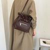 Simple Bucket Bag for Ladies - Casual Shoulder Bag, Trendy Water Bucket Crossbody Bag