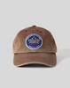 HUMAN N CAT Pound Circle Wappen Washed Ball Cap [Brown]