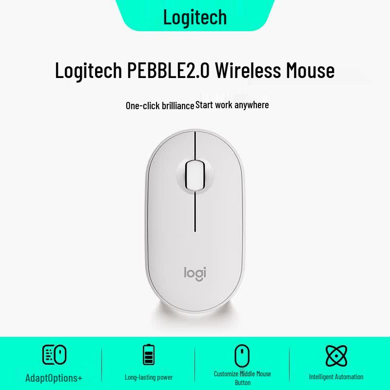 Logitech PEBBLE 2 M350S Wireless Mouse
