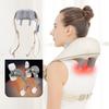Multi Angle Shoulder Neck Massager Wireless Hands-free Clamp Kneading Muscle Relax Pain Relief Massage Equipment