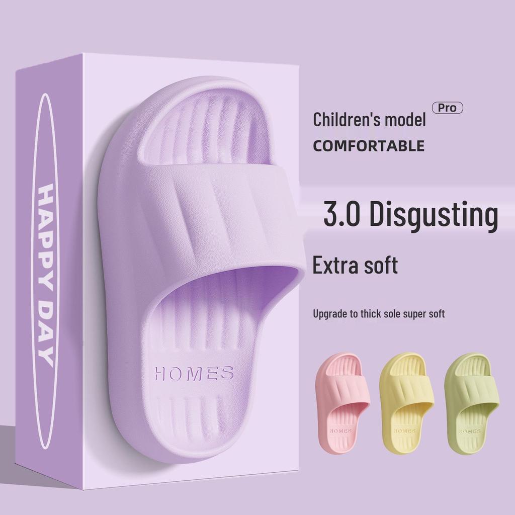 Children's Cartoon Anti-Slip Slippers - Summer Sandals for Girls, Boys, Men, and Women.