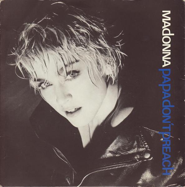 

7inch Record MADONNA - Papa Don t Preach W8636 Sire 1986 UK ObiDance & Electronica Used