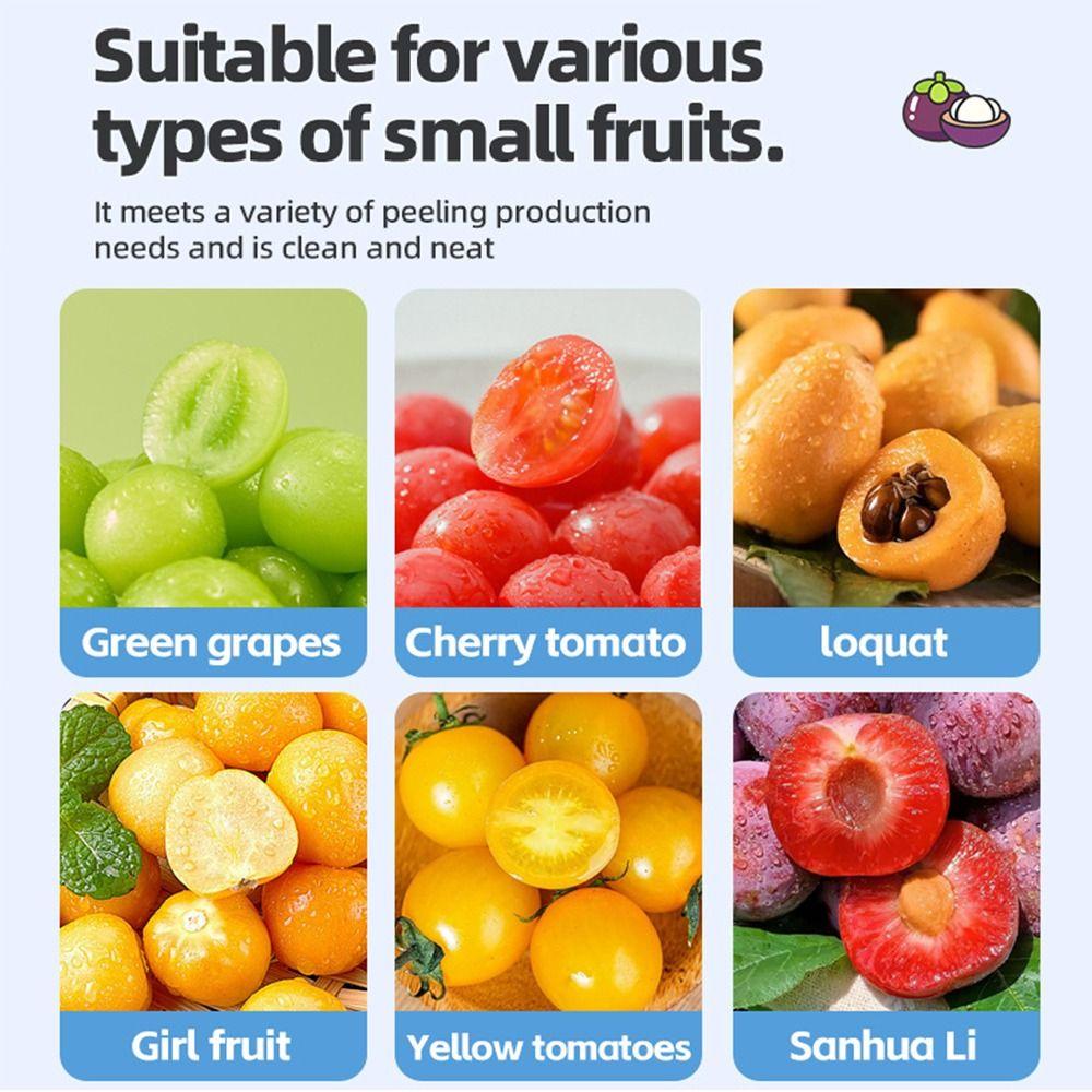 Snadné loupání Automatický stroj na loupání ovoce Stroj na loupání malého ovoce Nástroj na loupání ovoce