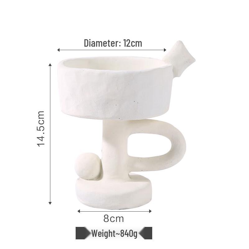 Multifunctional Cement Candle Holder