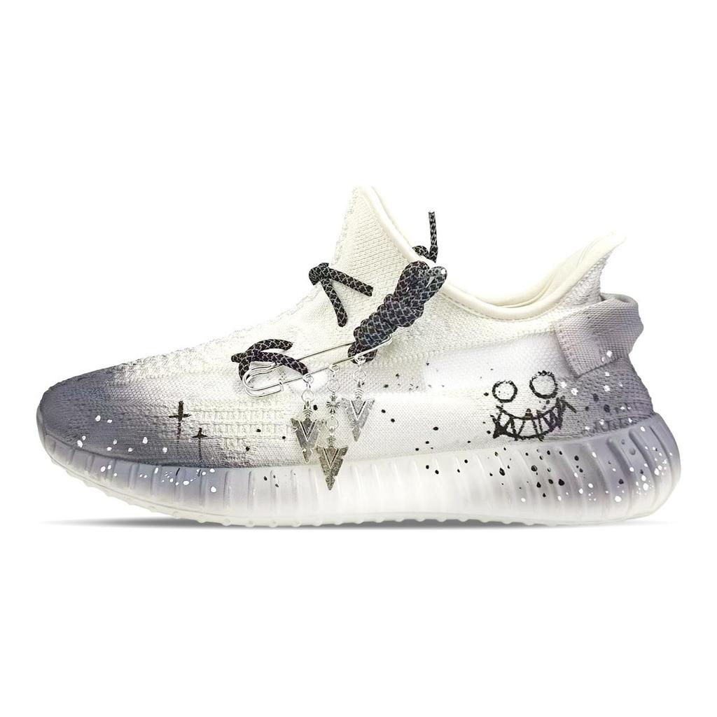adidas Originali Yeezy Boost 350 V2 Resistenti all'Abrasione Resistenti all'Abrasione Scarpe Basse Casual Unisex Bianco HQ6316(Team373-)