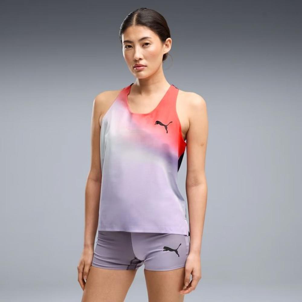 Puma Women Lightspeed Singlet Ultrawave 528563 35 Inky Depths/S(90)
