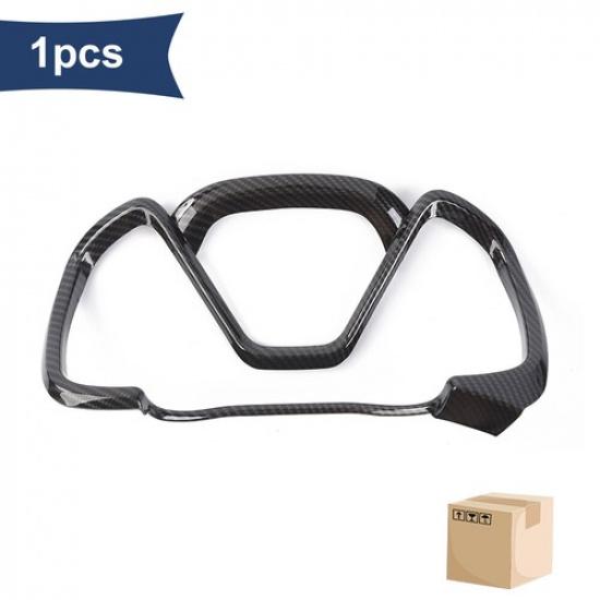 Carbon Fiber Dashboard trument Cover Trim Frame For Chevrolet Colorado 14+