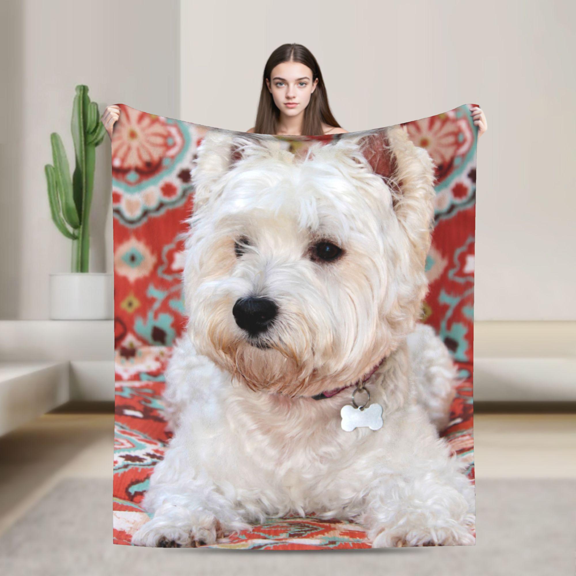 

Retro Dog Plush Blankets Animal Cartoon Funny Throw Blankets for Home 200x150cm Quilt 200x150cm 80x60in