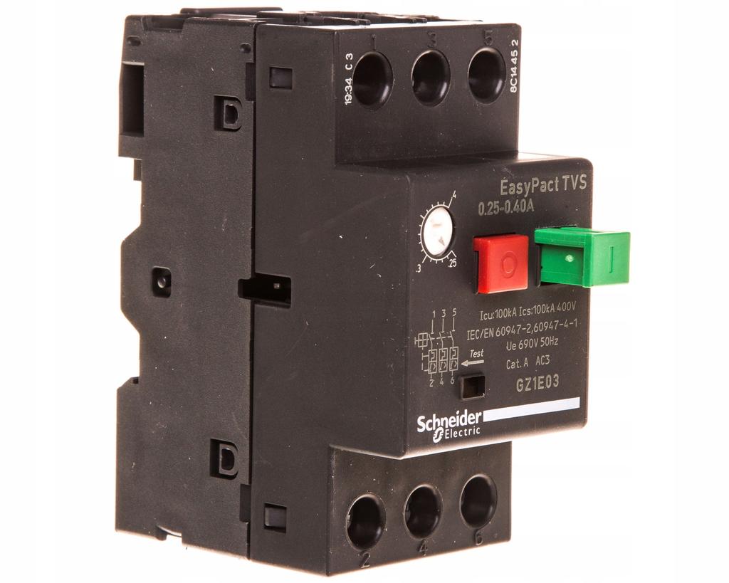 Easypact Tvs - Magneto-Thermal Motor Circuit Breaker 0,25..0,40A