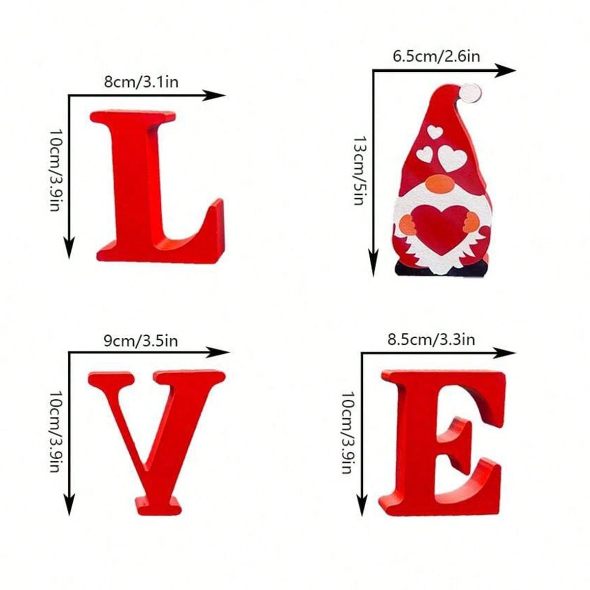 

3pcs Wedding Decoration Wooden Love Just Married Mr & Mrs Desktop Ornaments Wood Letters Sign for Married Party Home Table Decor 3p