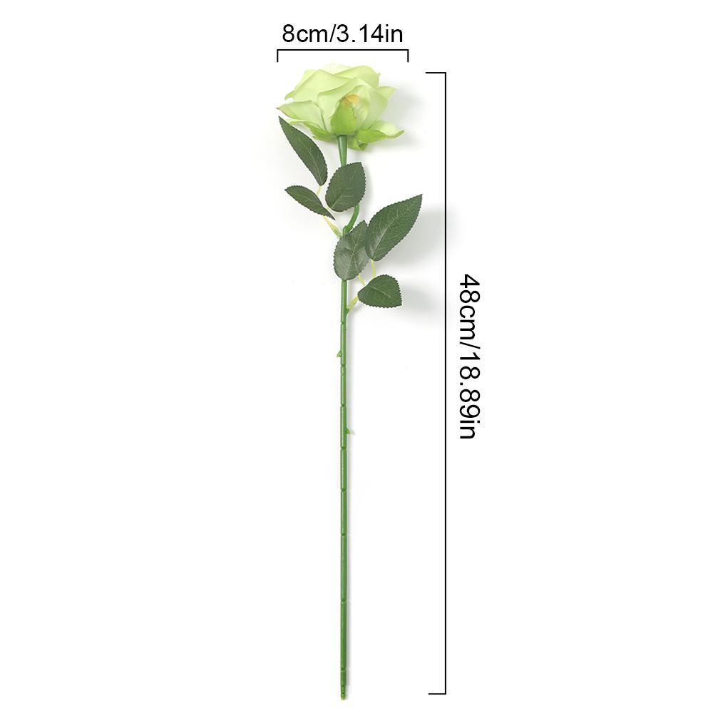 1/5/10Pcs Rose Artificial Flowers Bouquet 48cm Fake Flowers for Home Decor Garden Wedding Decoration DIY Vase Flower Arrangement