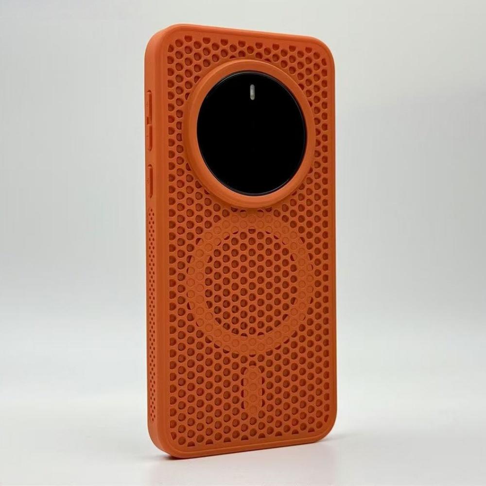 Breathable Honeycomb Magnetic Case for OnePlus 13 12 Ace5 Pro Hard Plastic For Magsafe Wireless Charging Shockproof Matte Cover