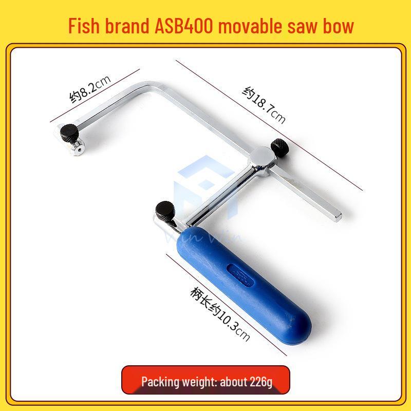 Handmade Mini Jewelry Fret Saw - U-Shaped Wire Saw for DIY Models