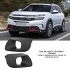1 Pair Fog Light Bezel Cover 9817829777 Fog Lamp Trim Replacement for Citroen C5 AIRCROSS 2018+