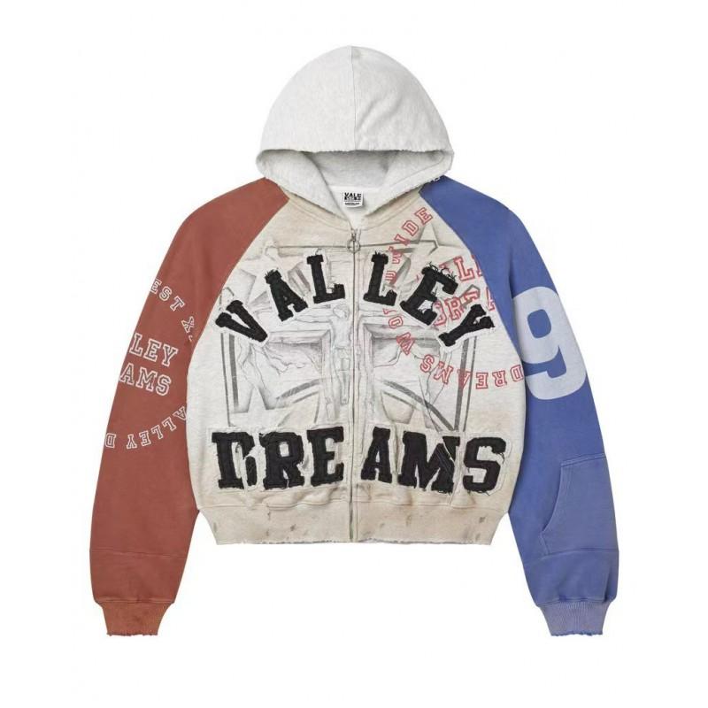 2026 Trendy Unisex Oversized Hoodie With Retro Letter Print Loose Fit Cotton Blend Sweatshirt