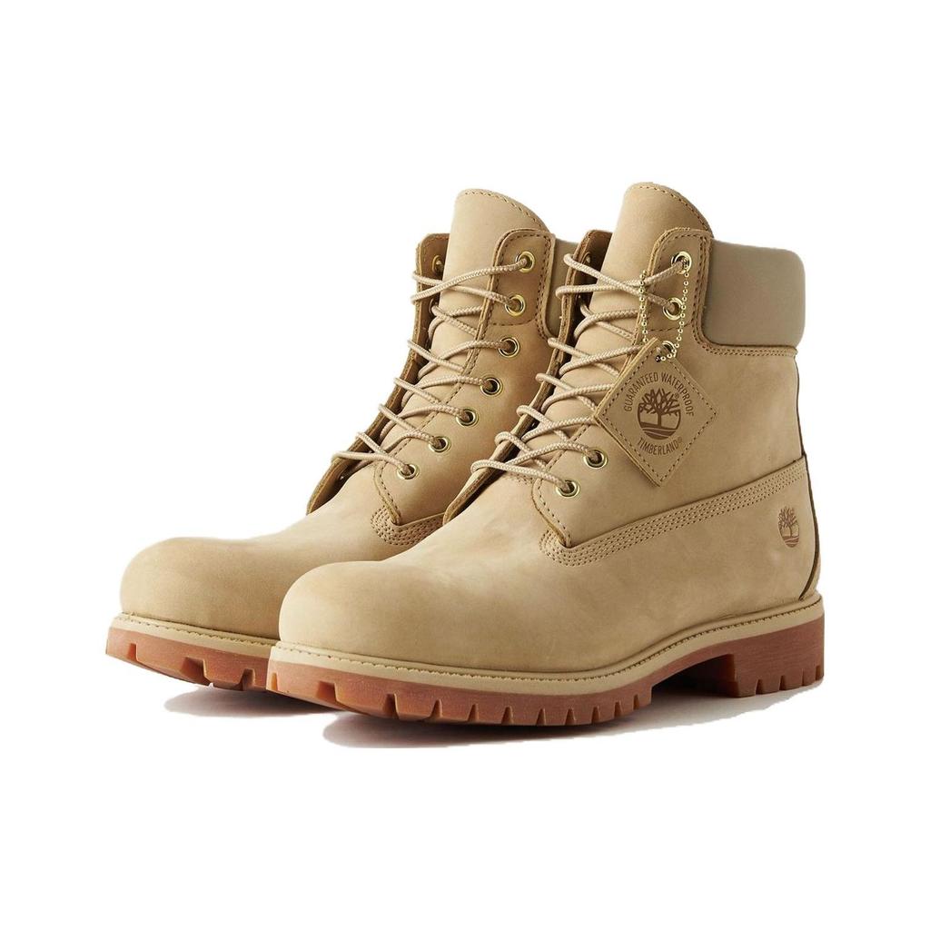 Timberland Beauty & Youth X  Waterproof Durable Comfortable Versatile Short Boots Men boots Brown A6C92
