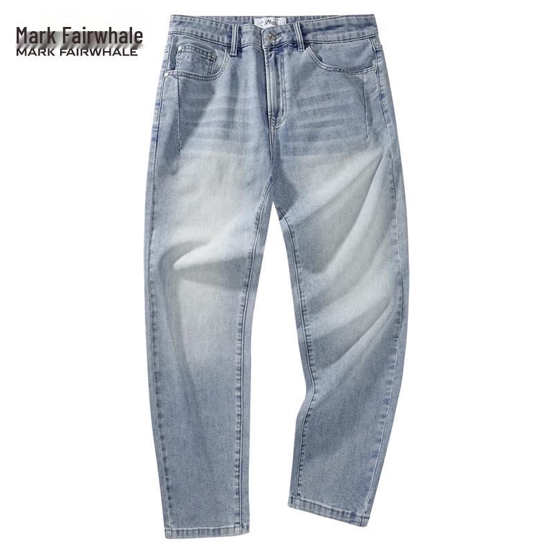 

Mark Fairwhale Men s Stone Wash Straight Fit Stretch Jeans 175/82A/33