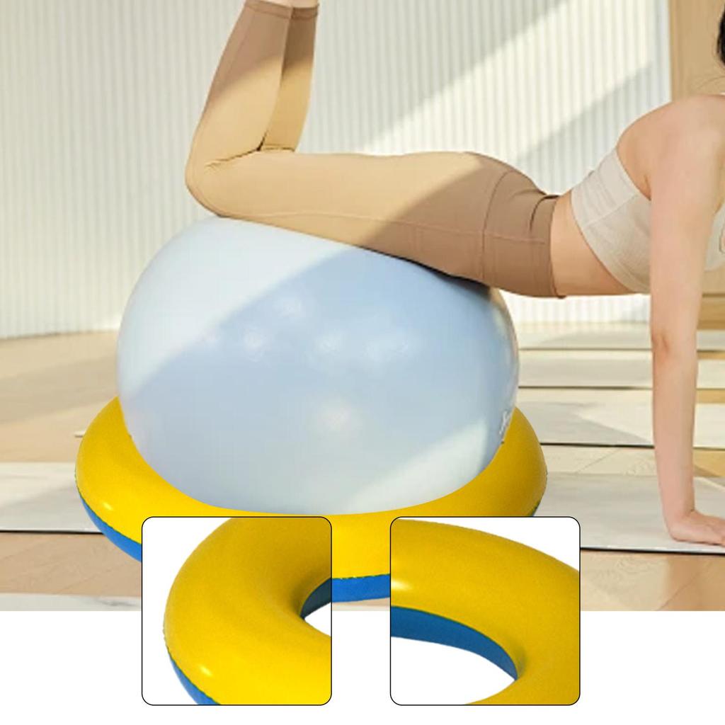 Support de stabilité pour ballon d'exercice, Anneau de fixation stable, Support pour ballon de yoga, Support pour ballon de fitness