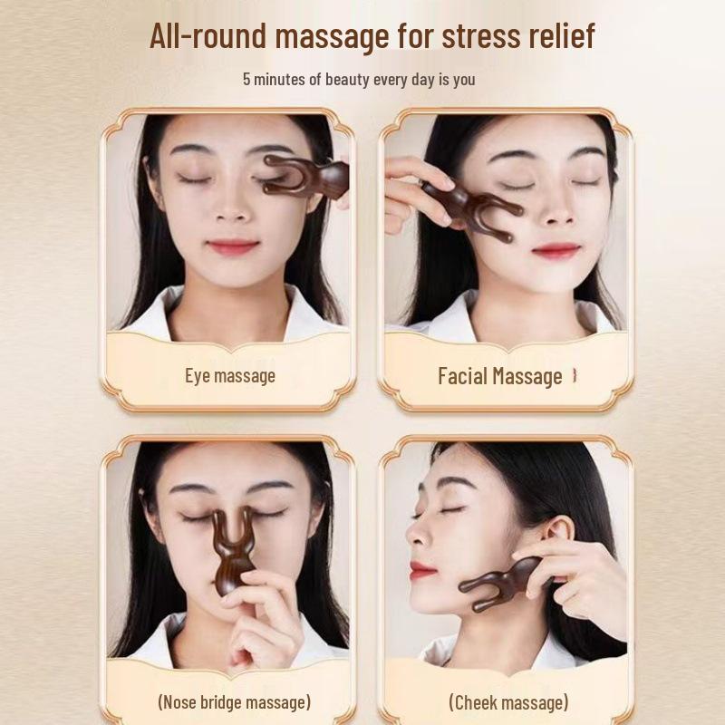 Massageador de Beleza Multifuncional Portátil: Ferramenta Nariz, Orelha e Olho de Sapo