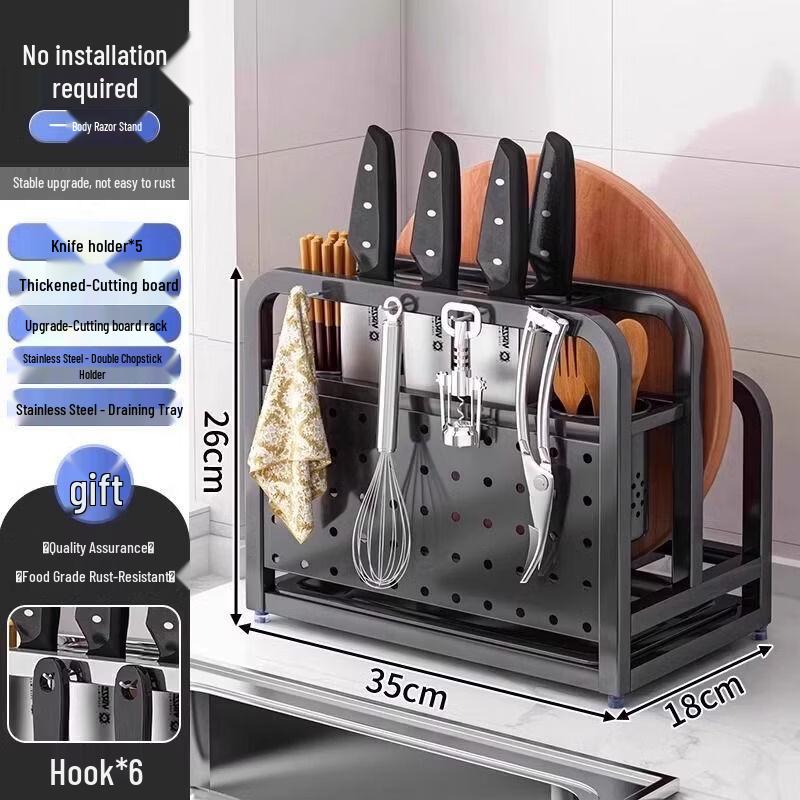 304 Stainless Steel Knife Rack