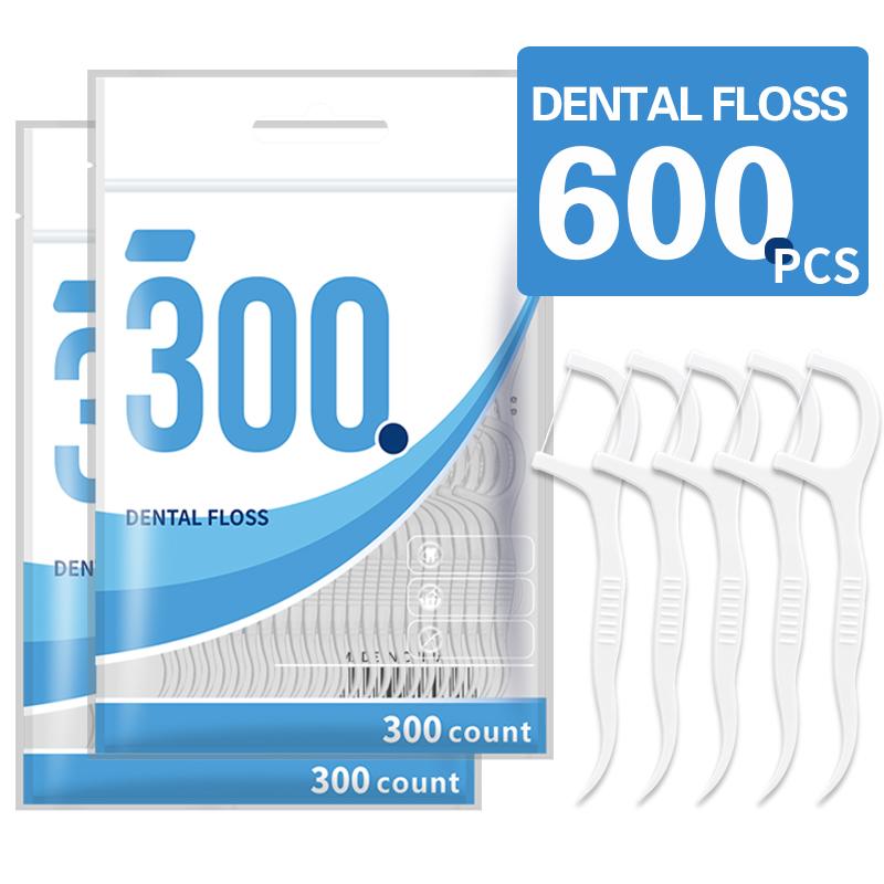 Xiaomi 600pcs Floss - Disposable Floss Stick Independent Packaging - Toothpick Floss Remover - Oral Care - Medical Aseptic -